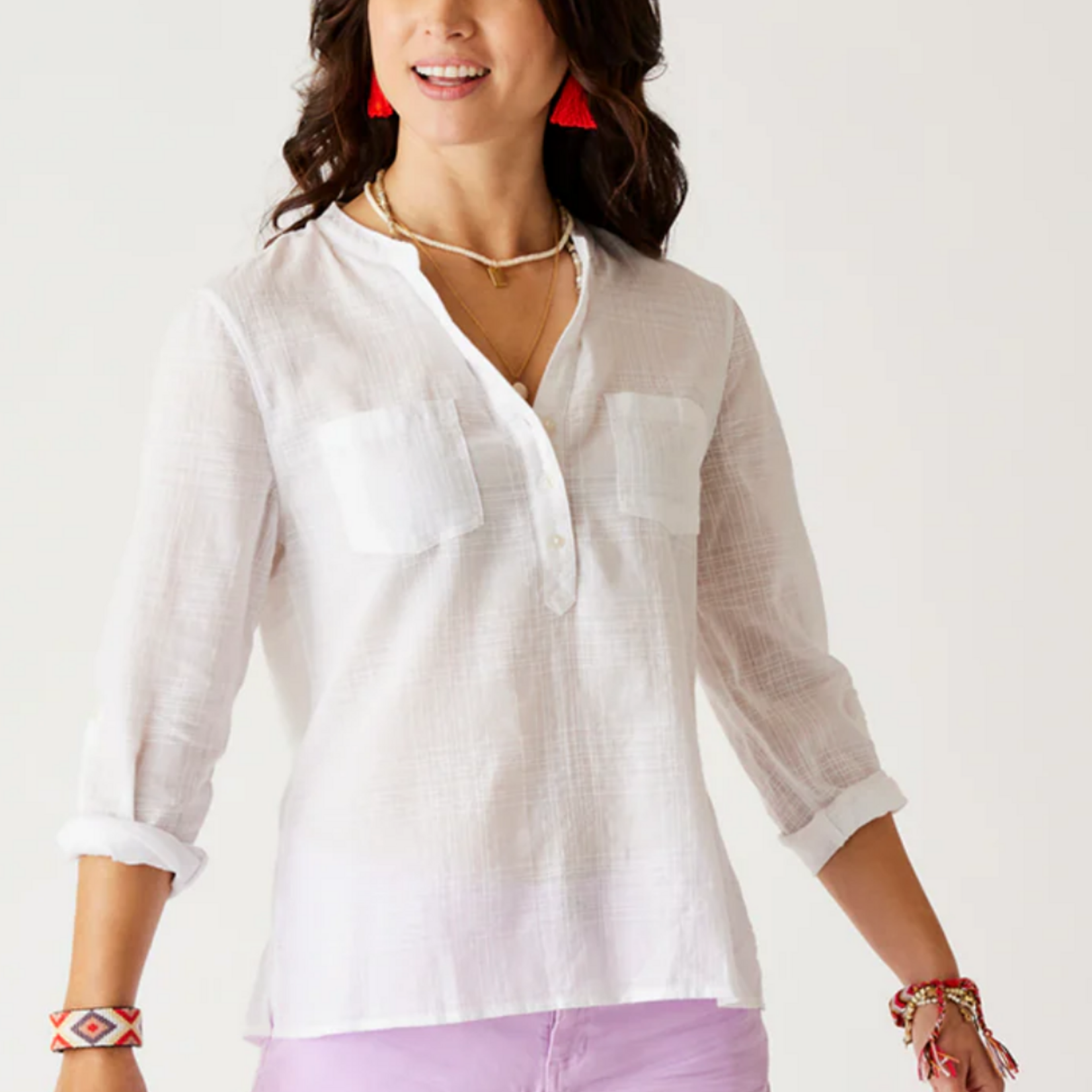 Carve Designs Carve Dylan Textured Shirt (W)