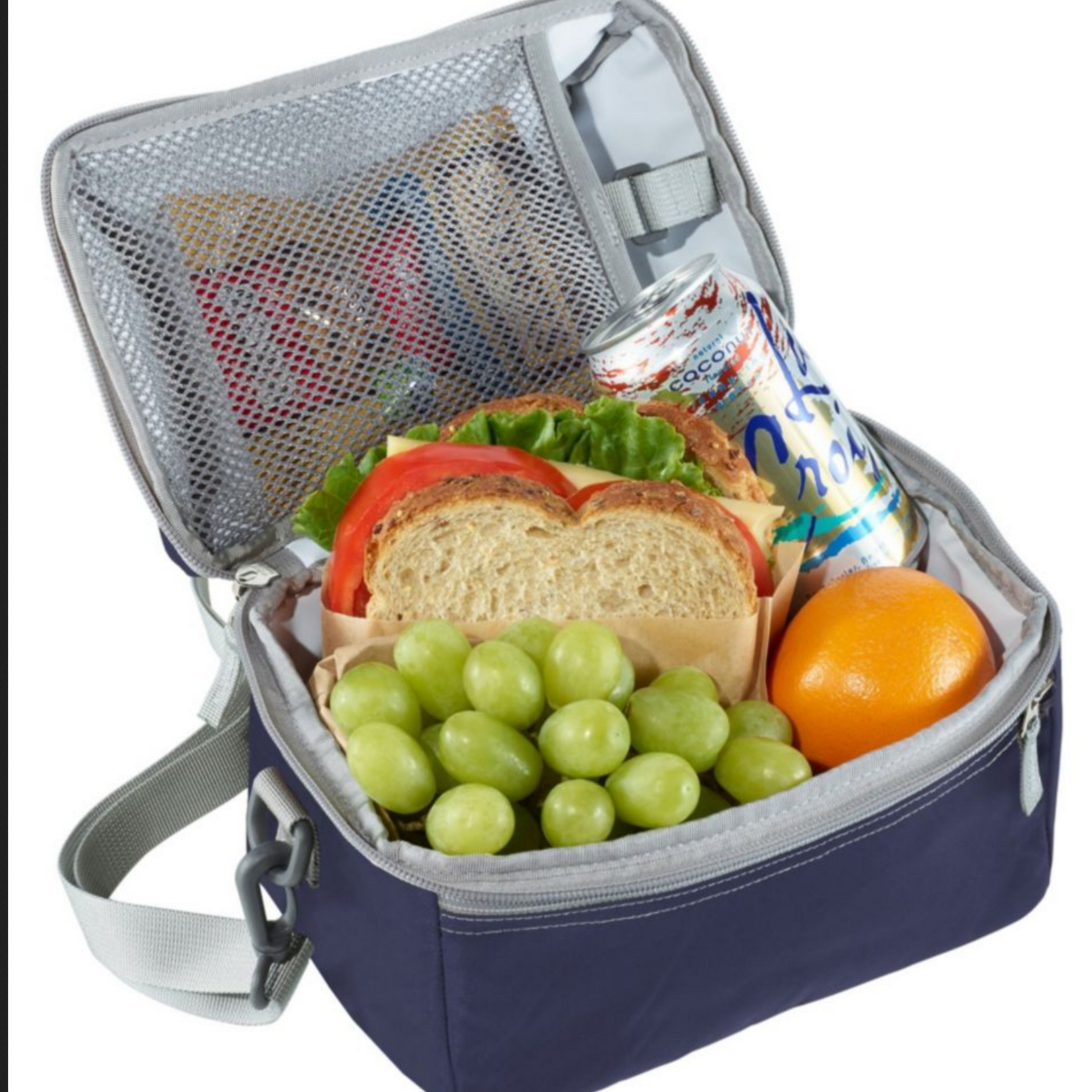 L.L Bean L.L. Bean Flip Top Lunch Box III Navy