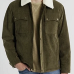 Pendleton Pendleton Seabeck Corduroy Trucker (M) Dark Olive L
