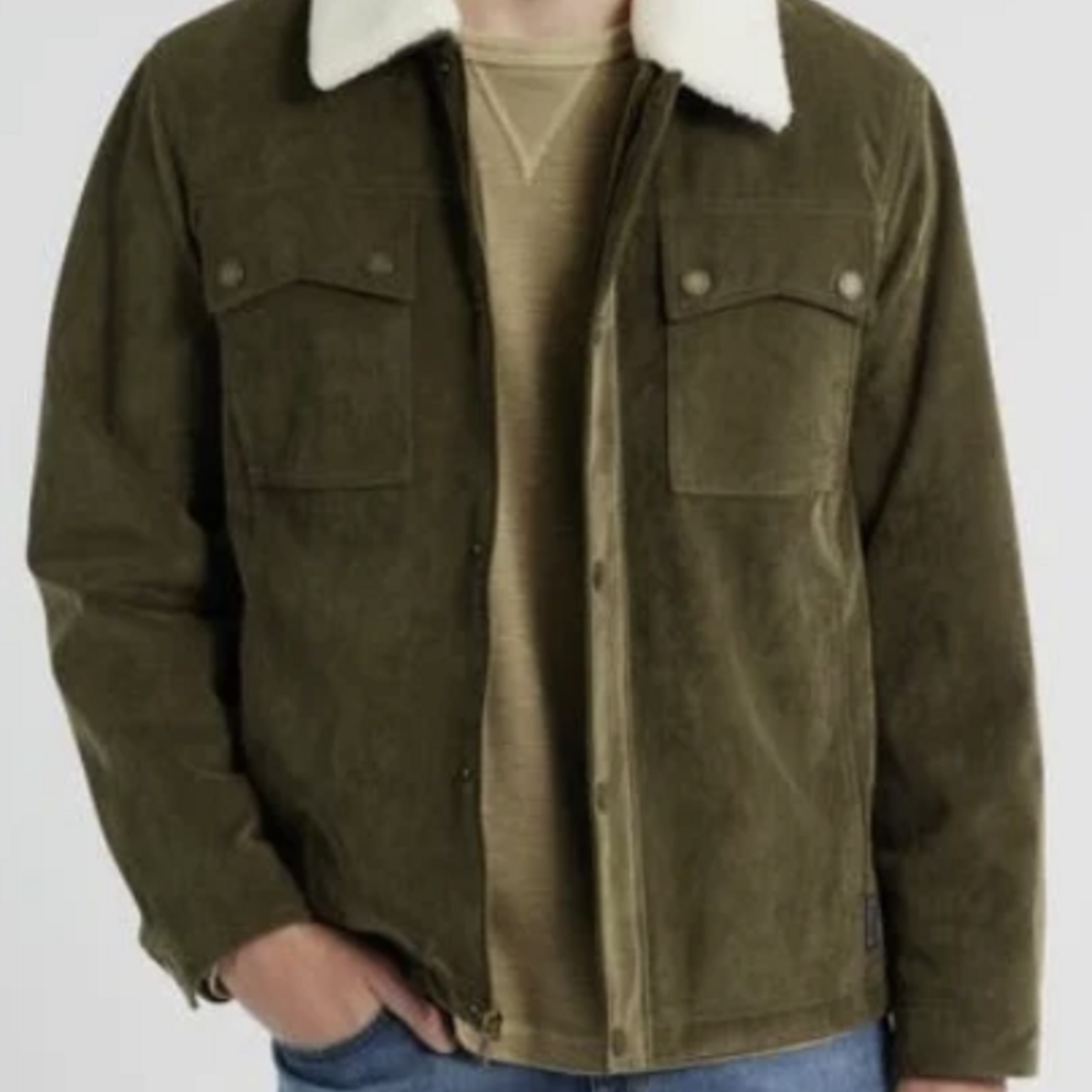 Pendleton Pendleton Seabeck Corduroy Trucker (M) Dark Olive L