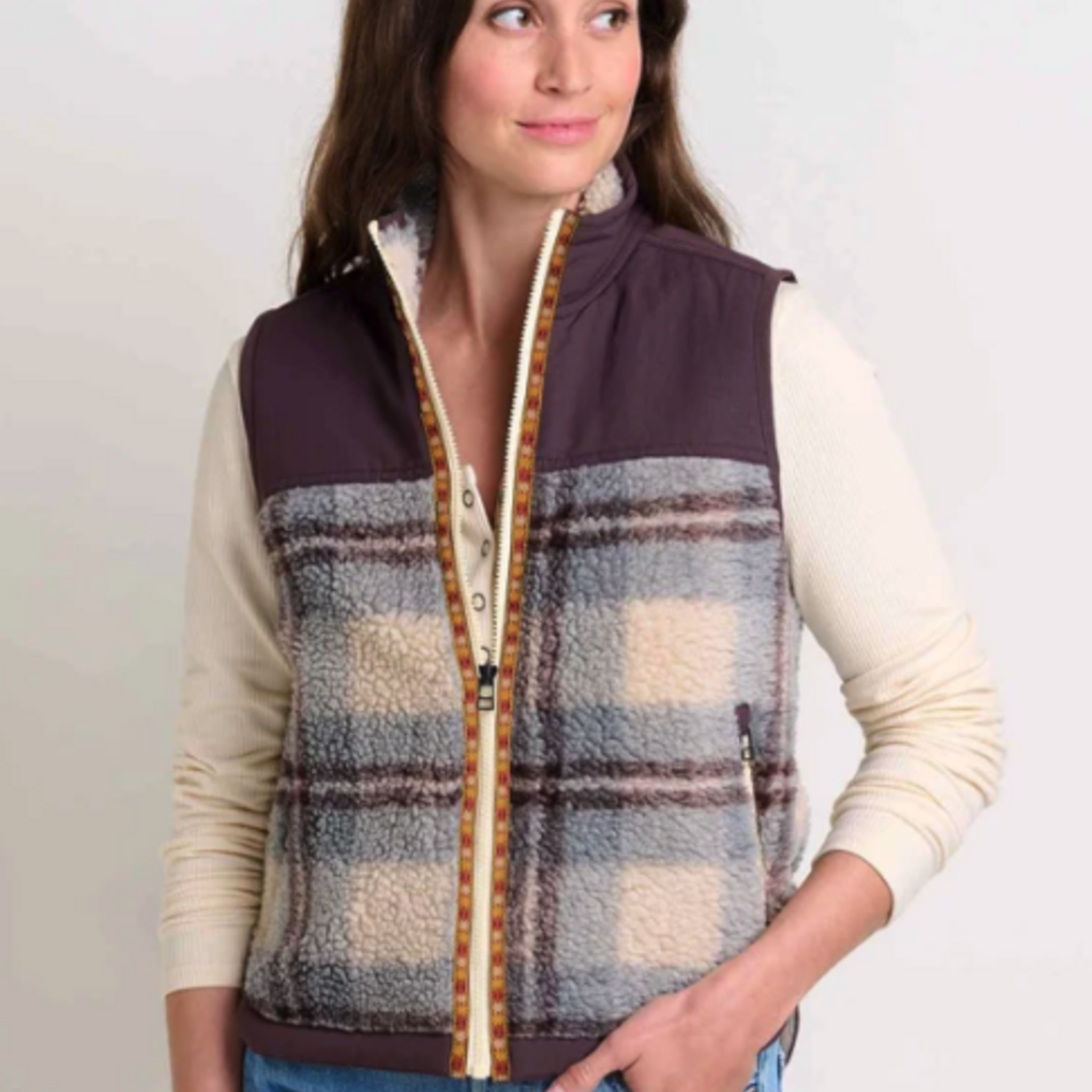 Toad  & Co Toad & Co Sespe Sherpa Vest (W)