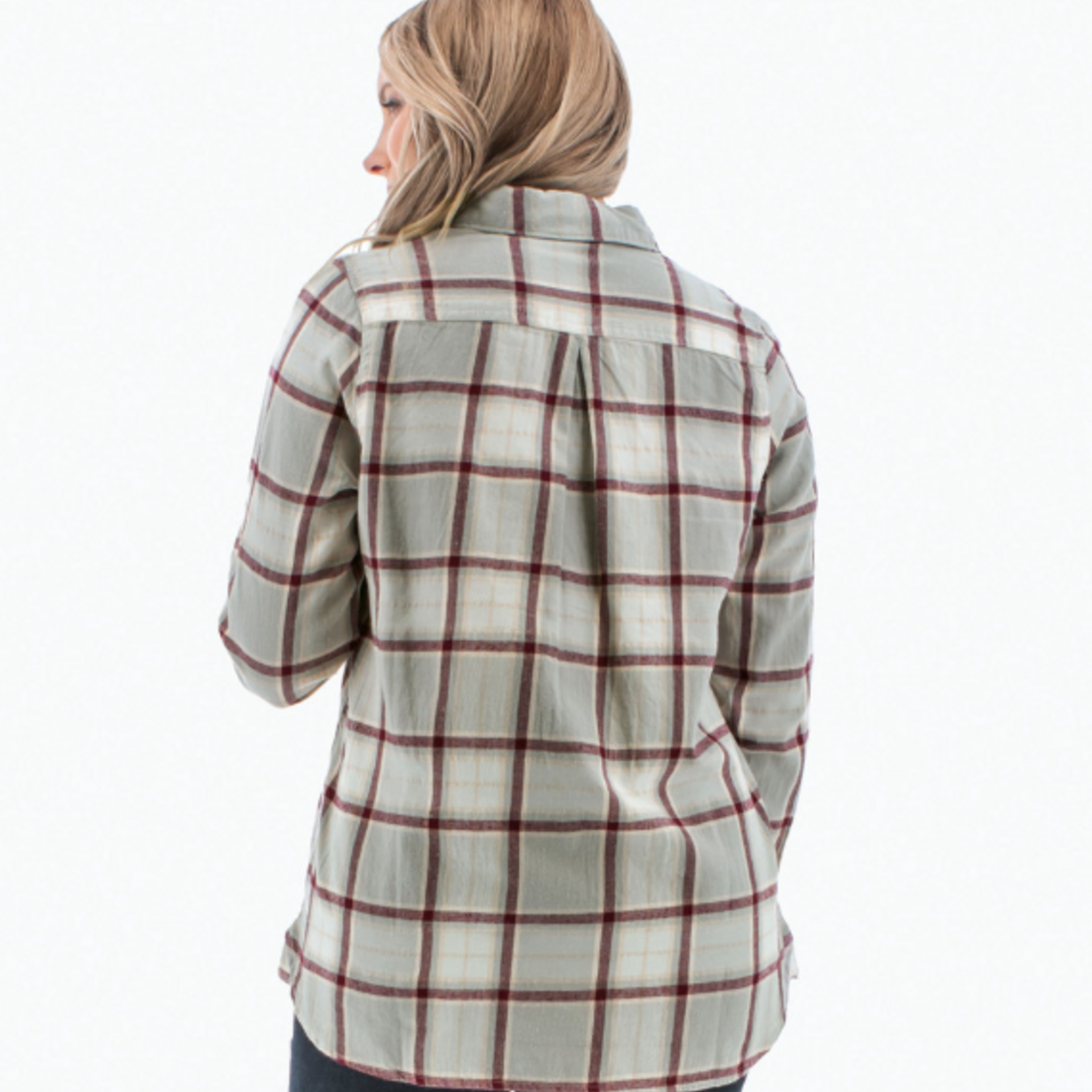 Old Ranch Acadia Boyfriend Shirt (W)