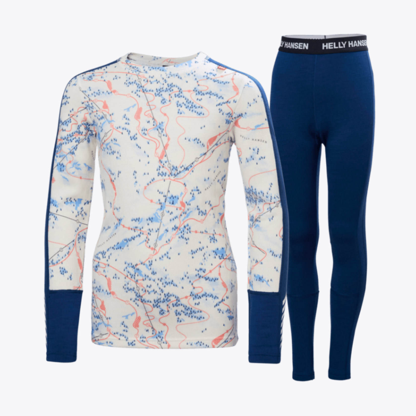 Helly Hansen Helly Hansen JR Graphic Lifa Merino Set (Y)