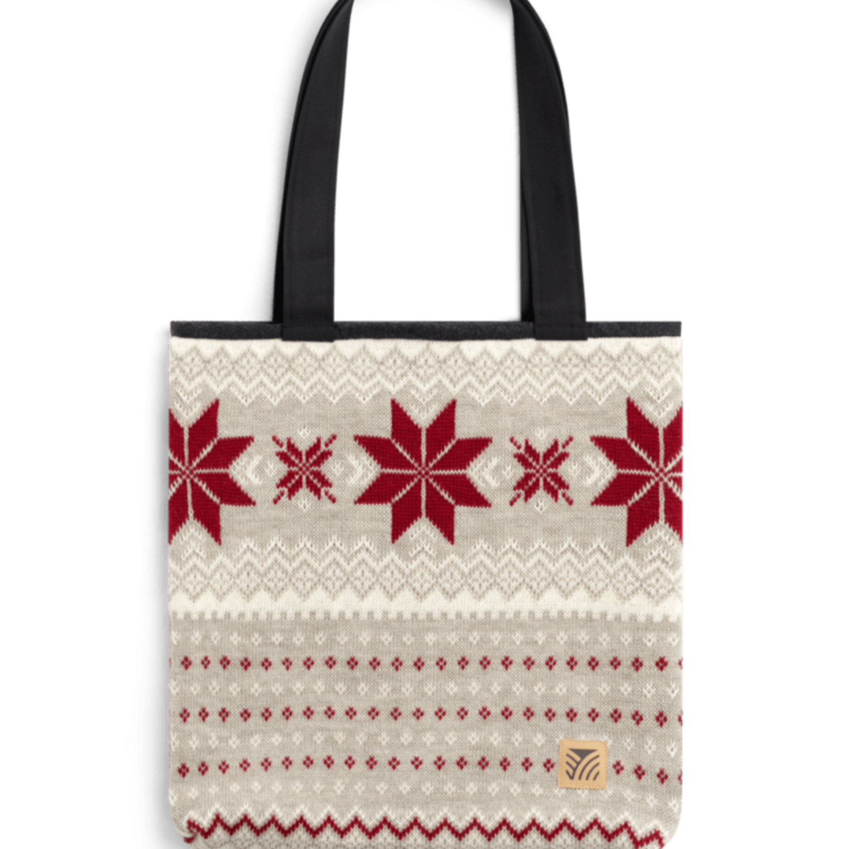 Dale of Norway Dale of Norway Egersund Totebag Sand Offwhite Red