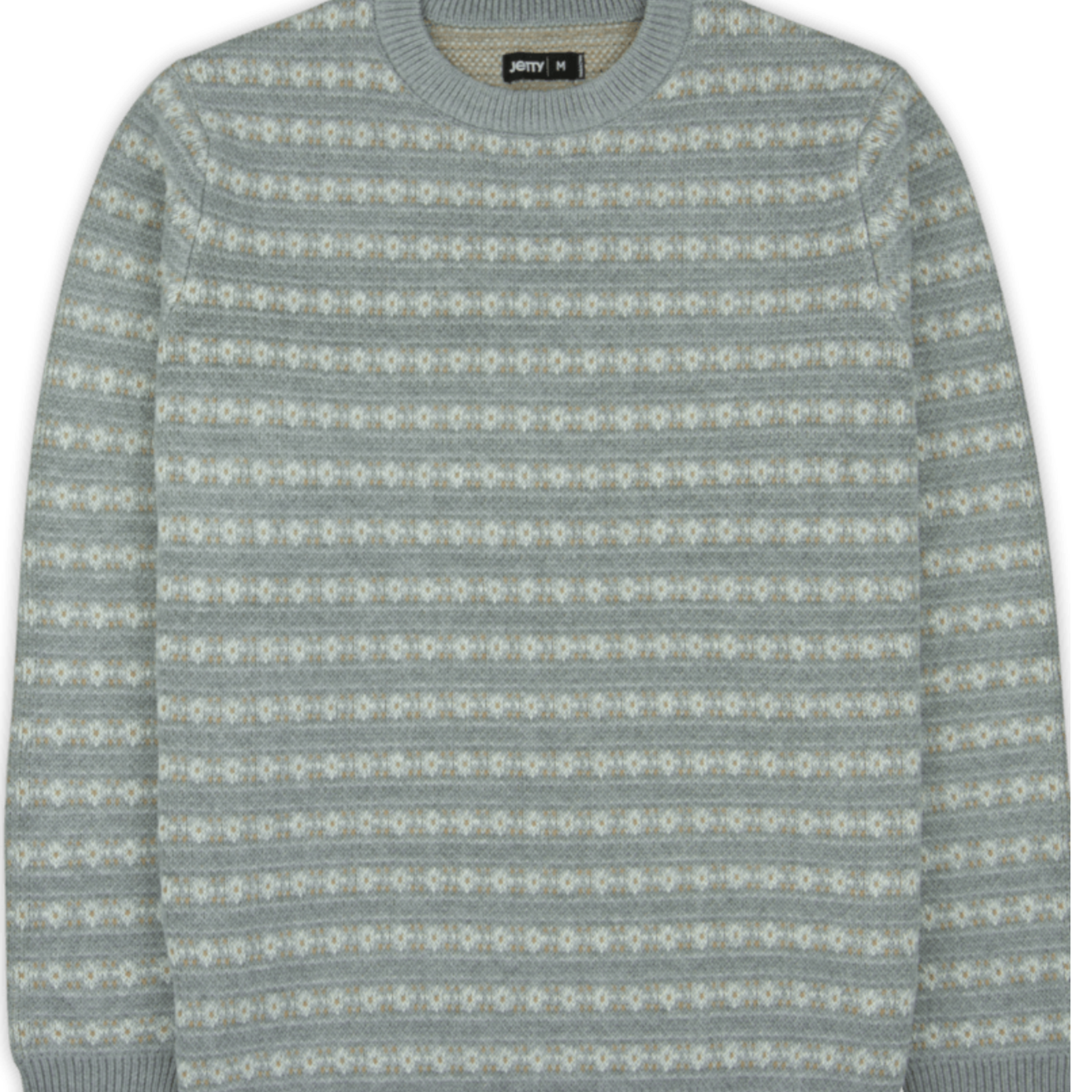 Jetty Jetty Strata Fairisle Stripe Sweater (M)