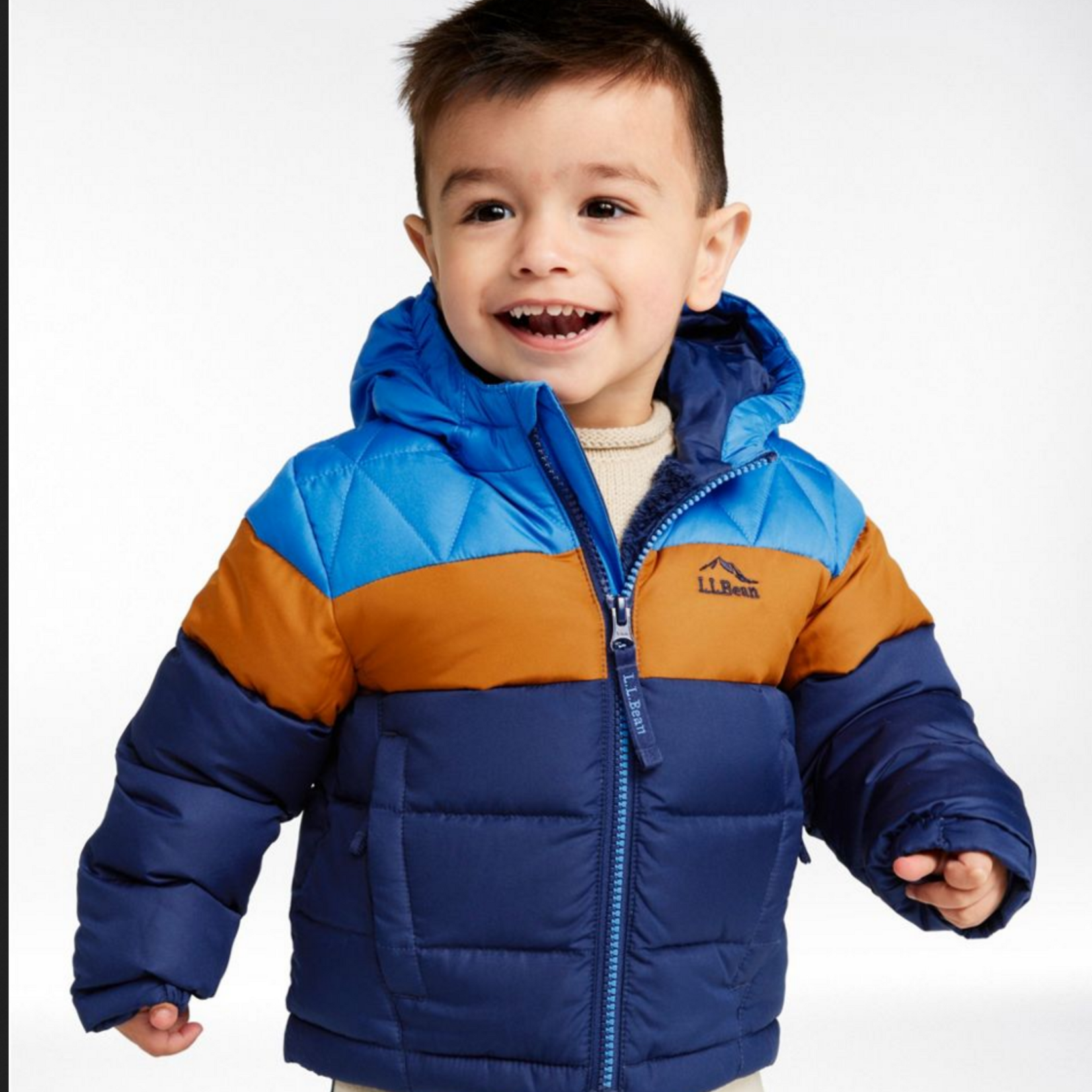L.L Bean L.L. Bean Down Jacket Color Block (Y)