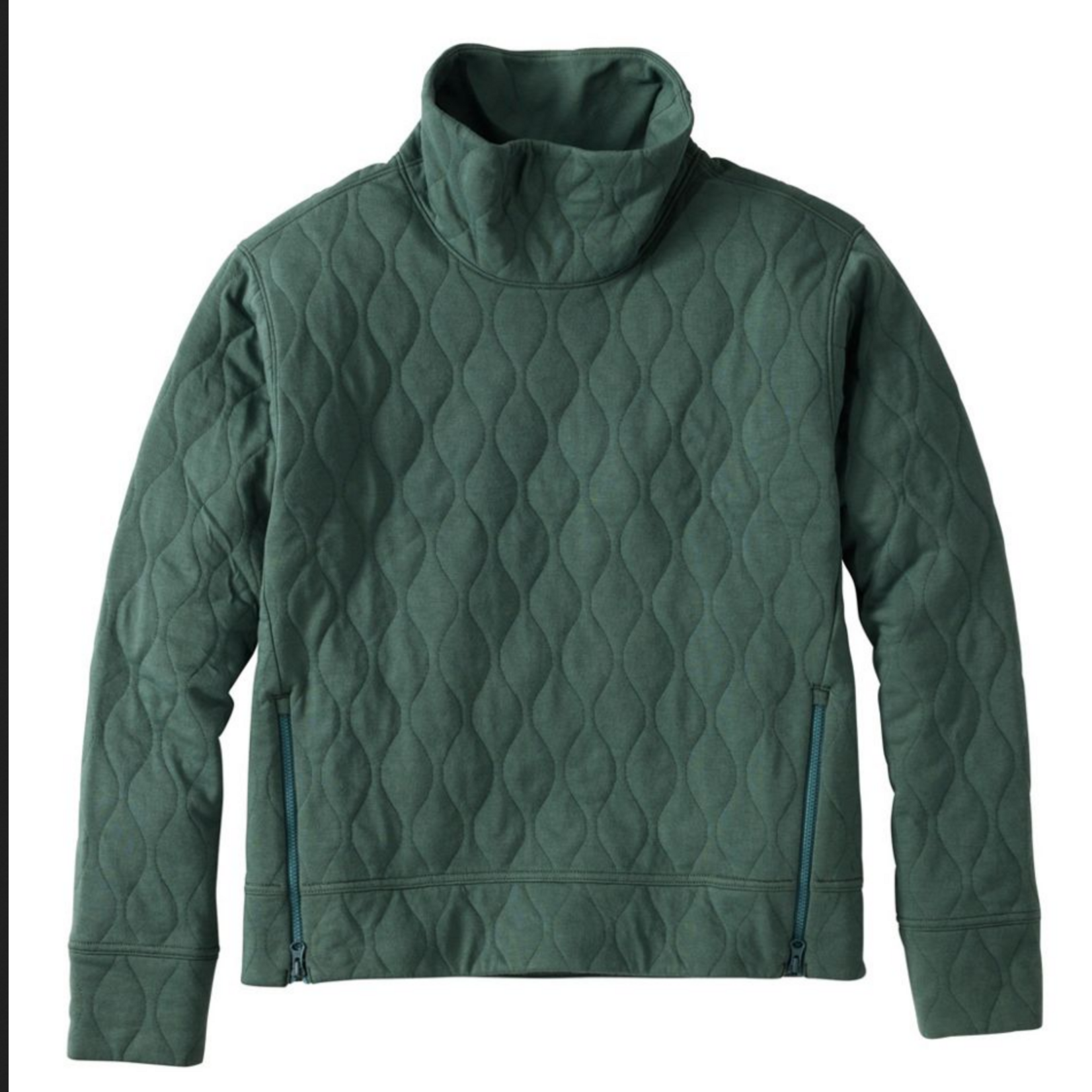 L.L Bean L.L. Bean Venturesoft Quilted Funnelneck Pullover (W)