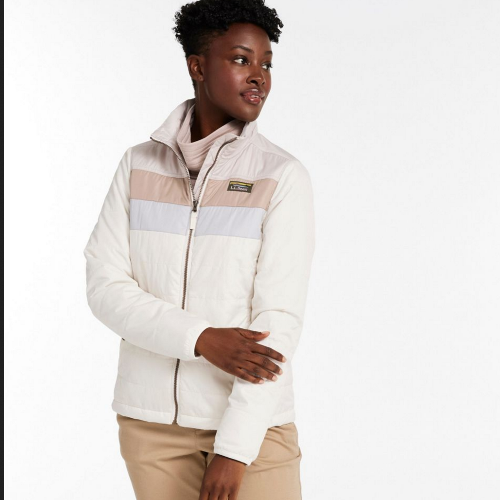 L.L Bean L.L. Bean Mountain Classic Puffer Jacket Color Block (W)