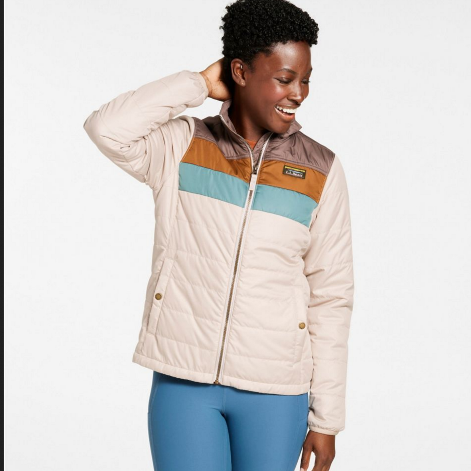L.L Bean L.L. Bean Mountain Classic Puffer Jacket Color Block (W)