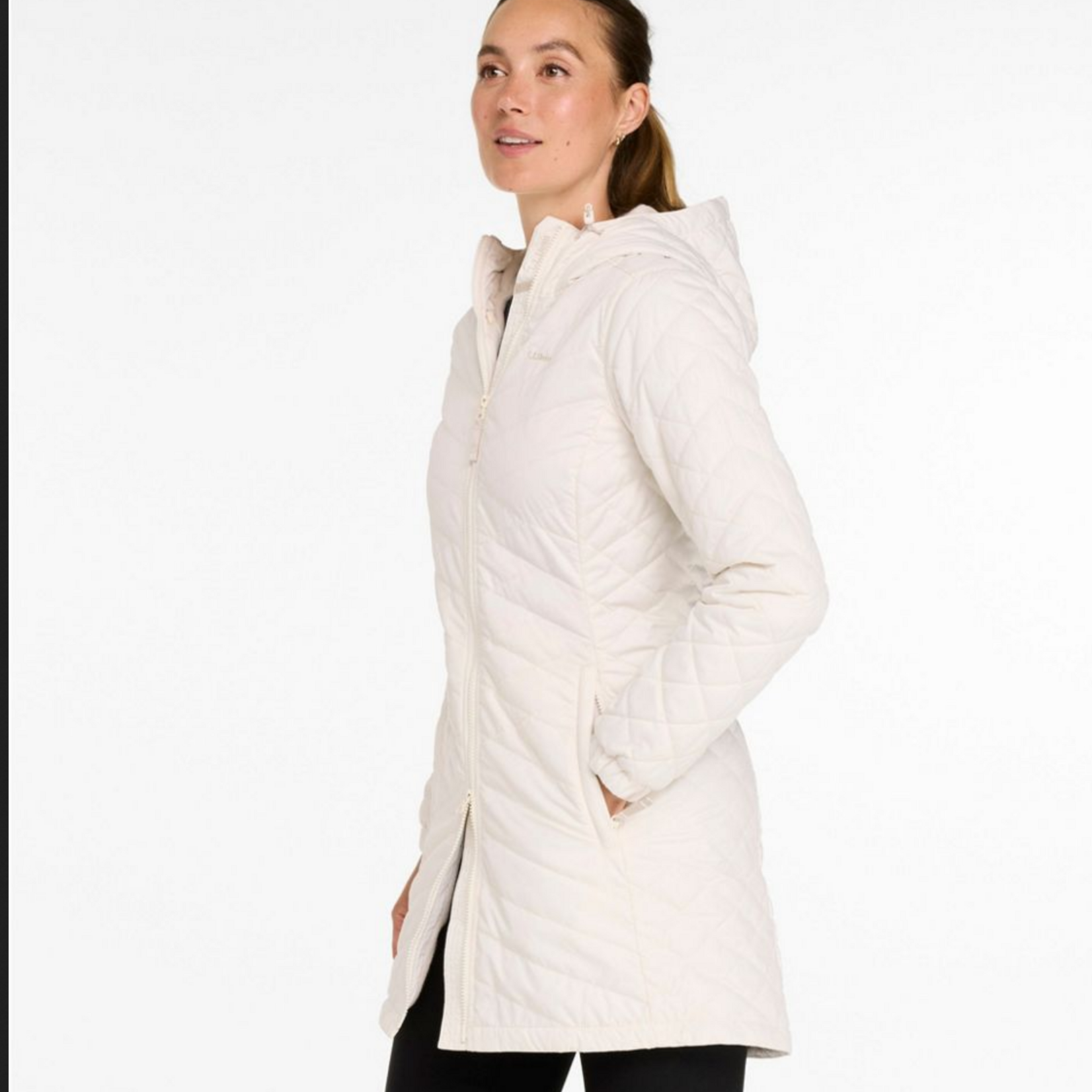 L.L Bean L.L. Bean Fleece Lined Primaloft Coat (W)