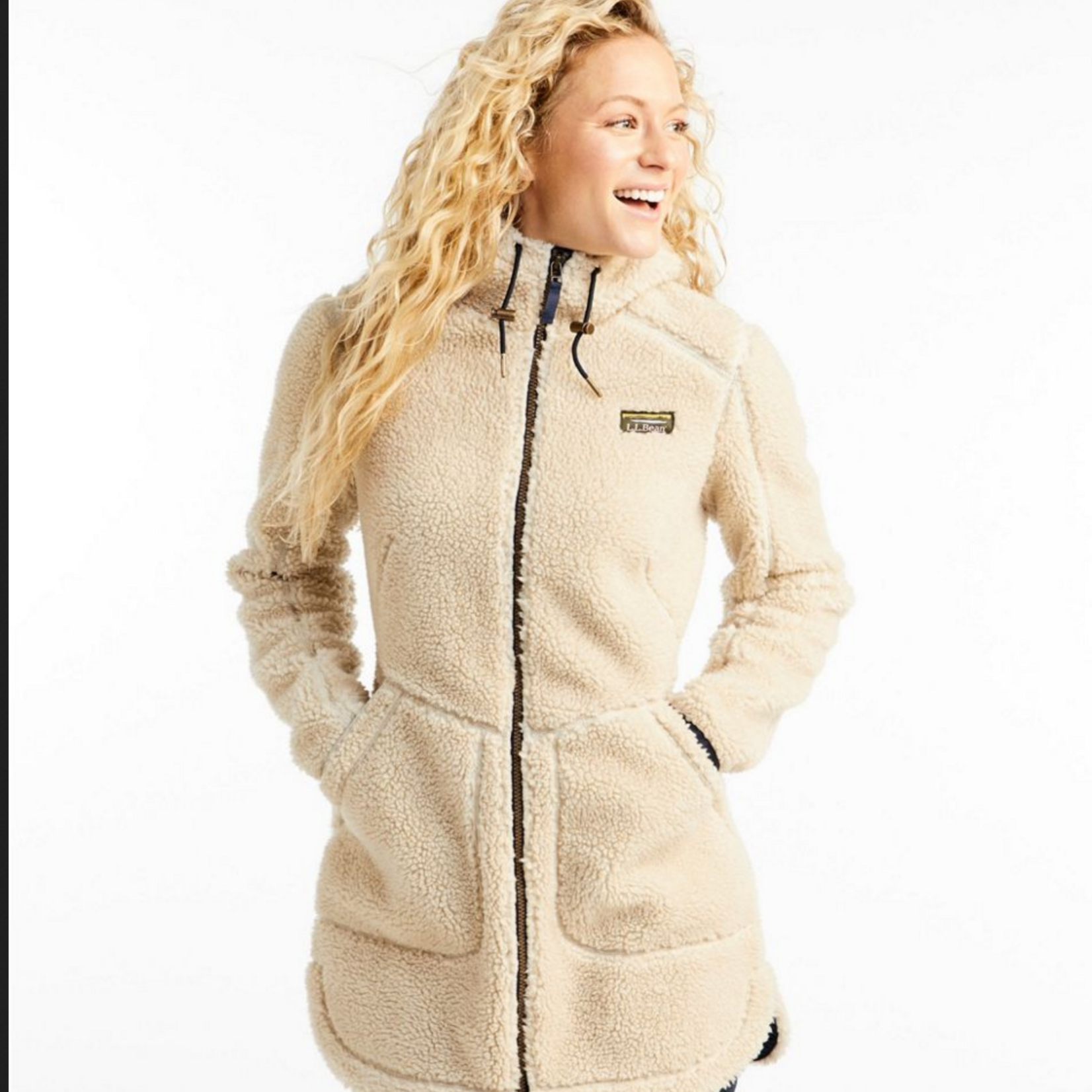 L.L Bean L.L. Bean Mountain Pile Fleece Coat (W)