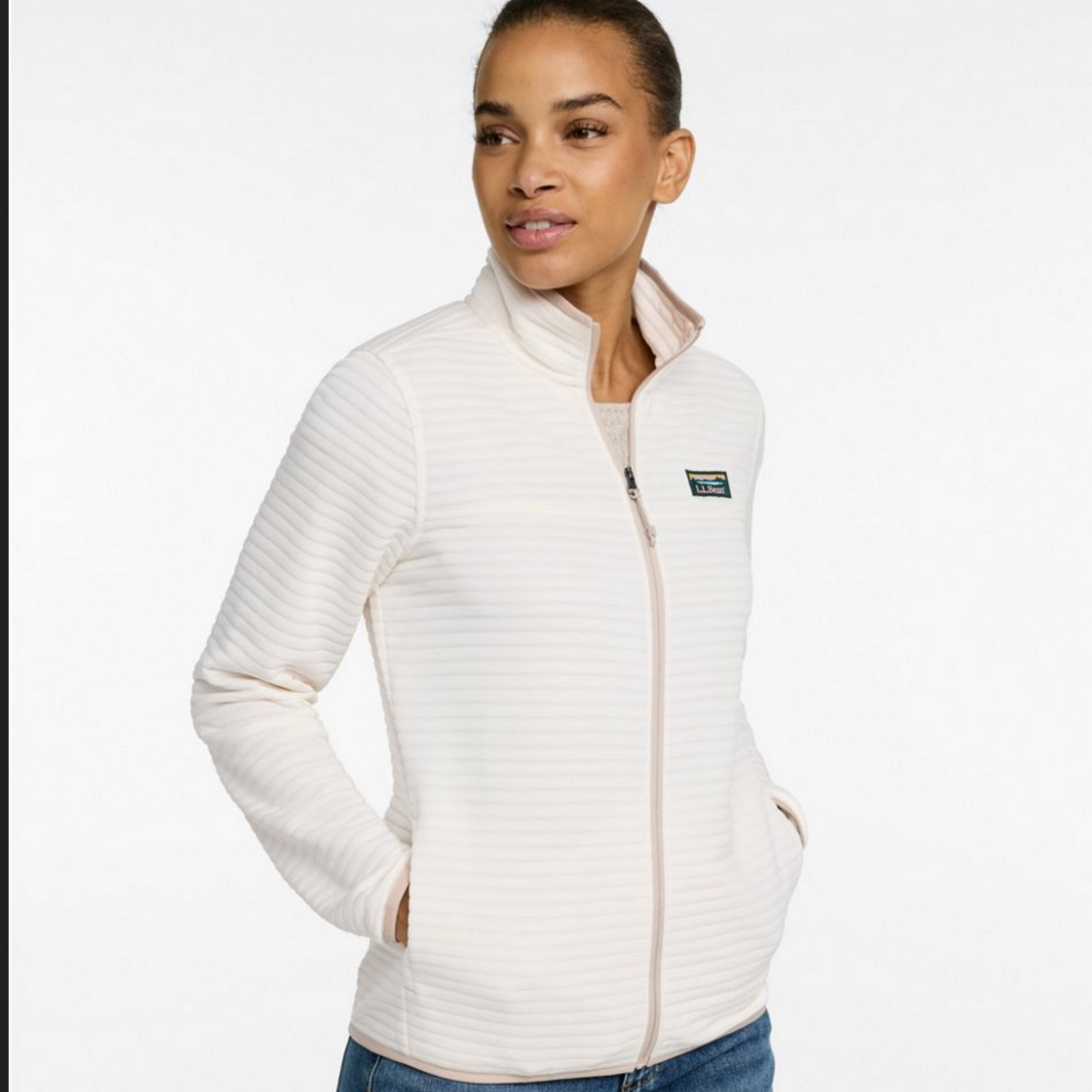 L.L Bean L.L. Bean Airlight Full Zip Jacket (W)