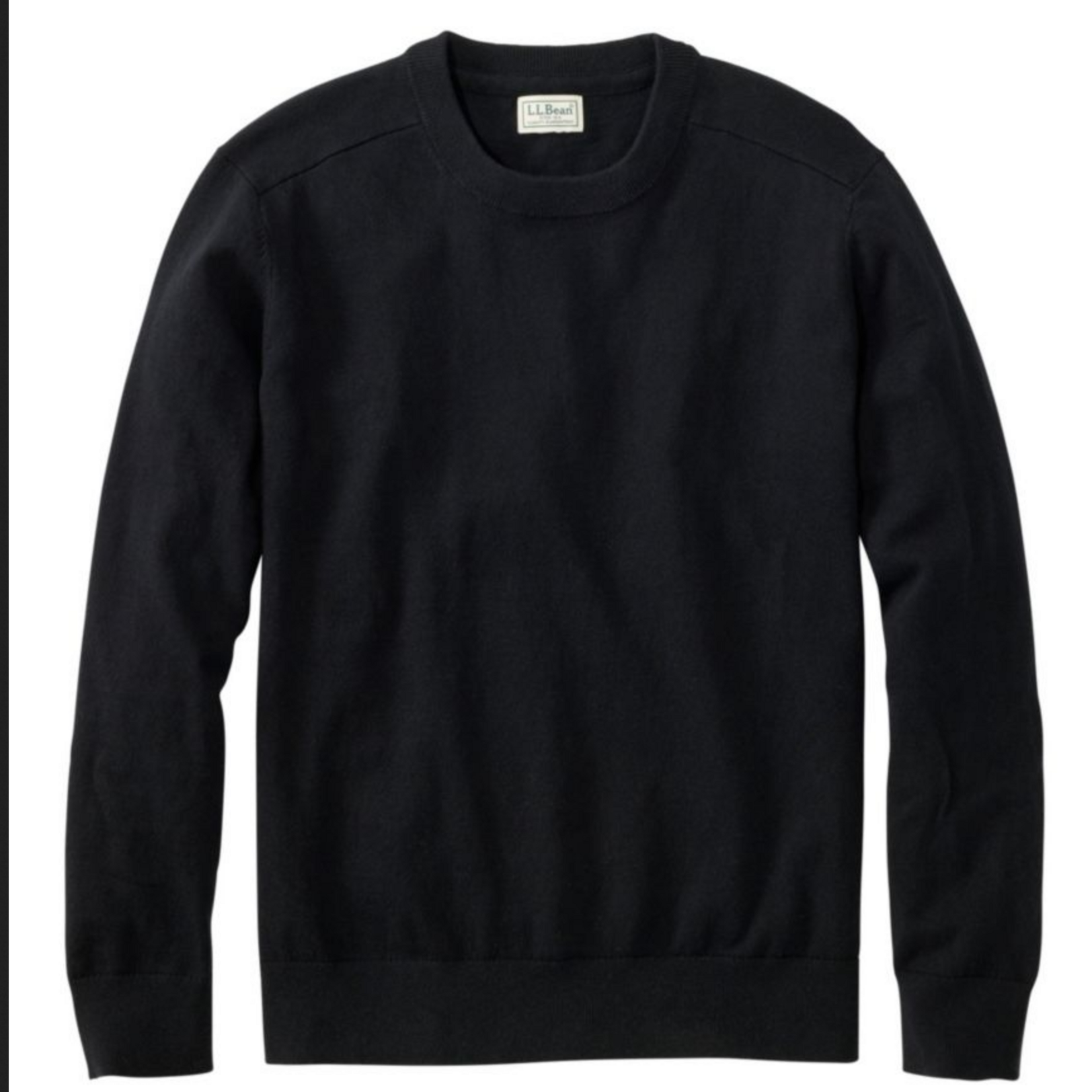 L.L Bean L.L. Bean All Seasons Cotton Blend Crewneck Sweater (M)