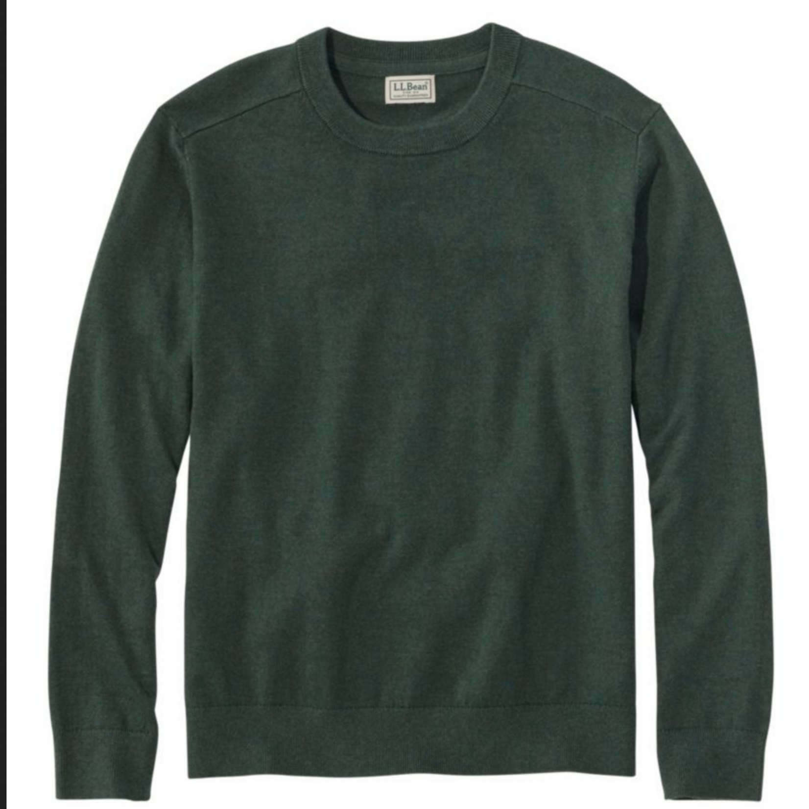 L.L Bean L.L. Bean All Seasons Cotton Blend Crewneck Sweater (M)
