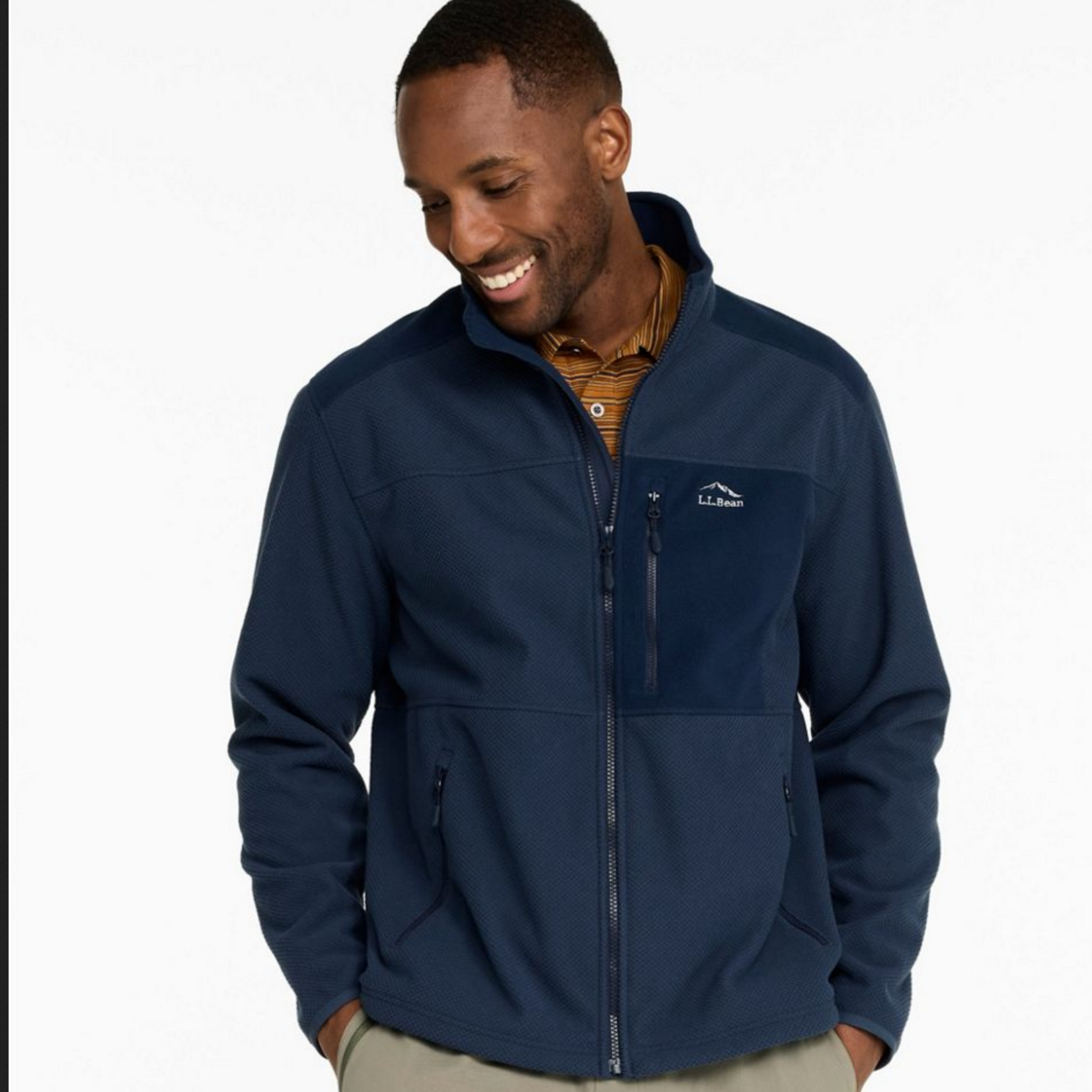 L.L Bean L.L. Bean Wind Challenger Fleece Jacket (M)