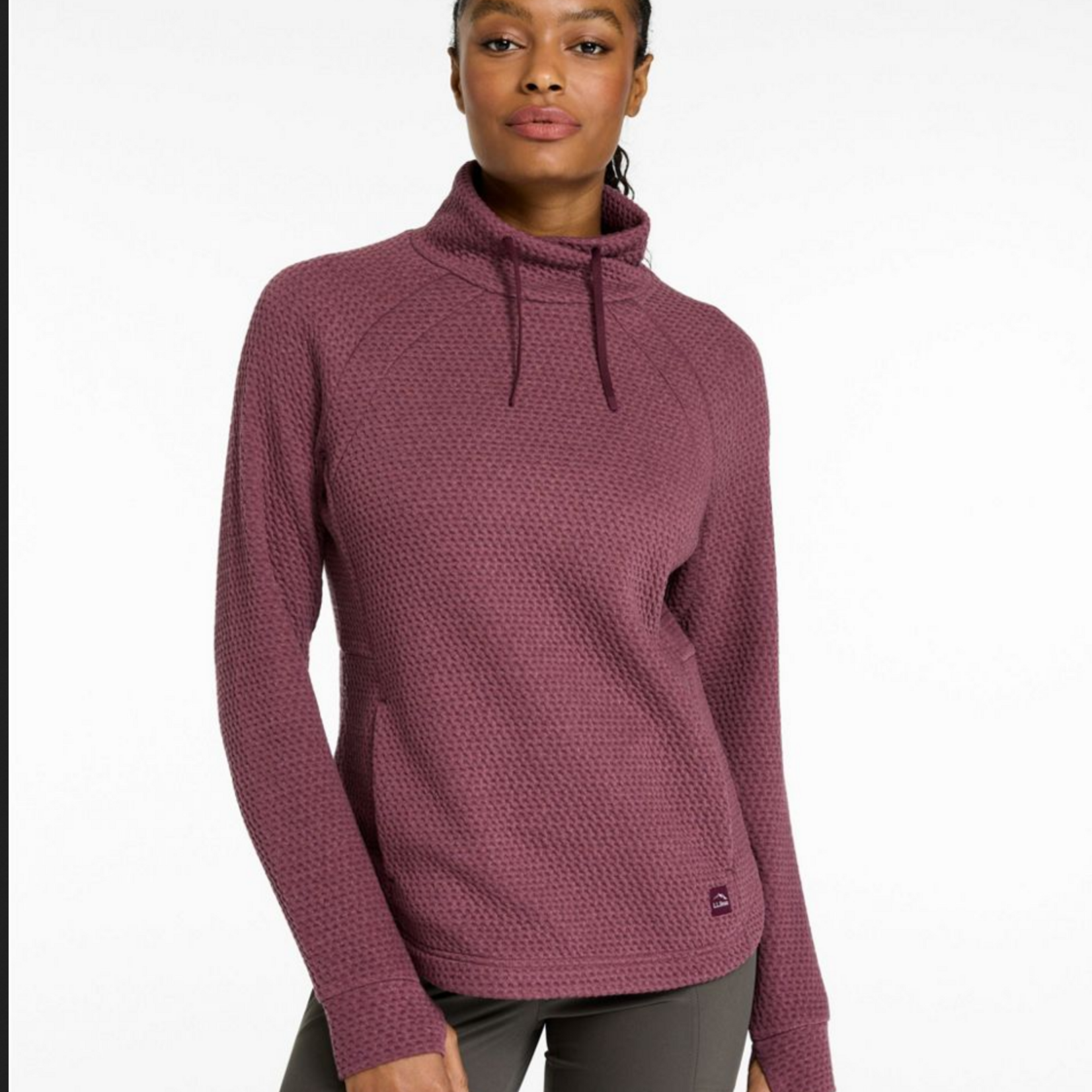 L.L Bean L.L. Bean Ridgeknit Crossneck Pullover (W)