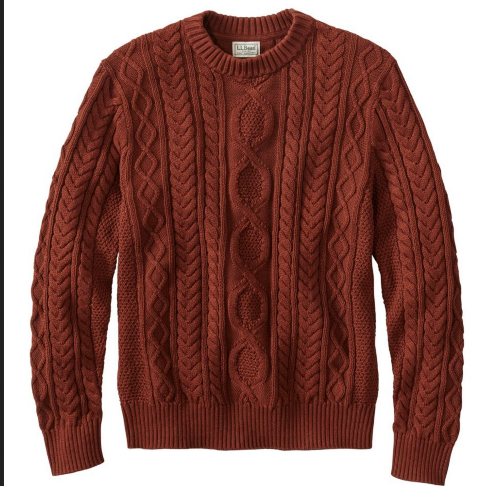 L.L Bean L.L. Bean Heritage Soft Cotton Fisherman Crew (M)