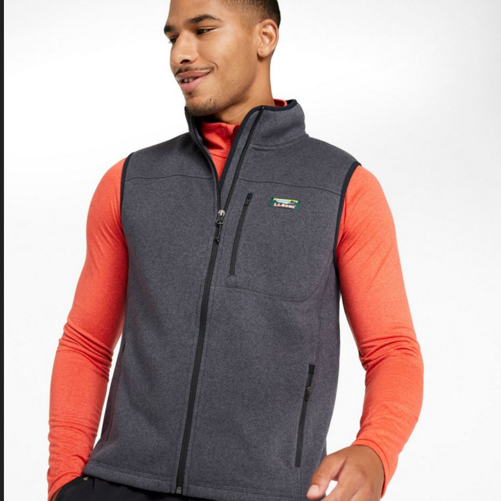 L.L Bean L.L. Bean Sweater Fleece Vest (M)