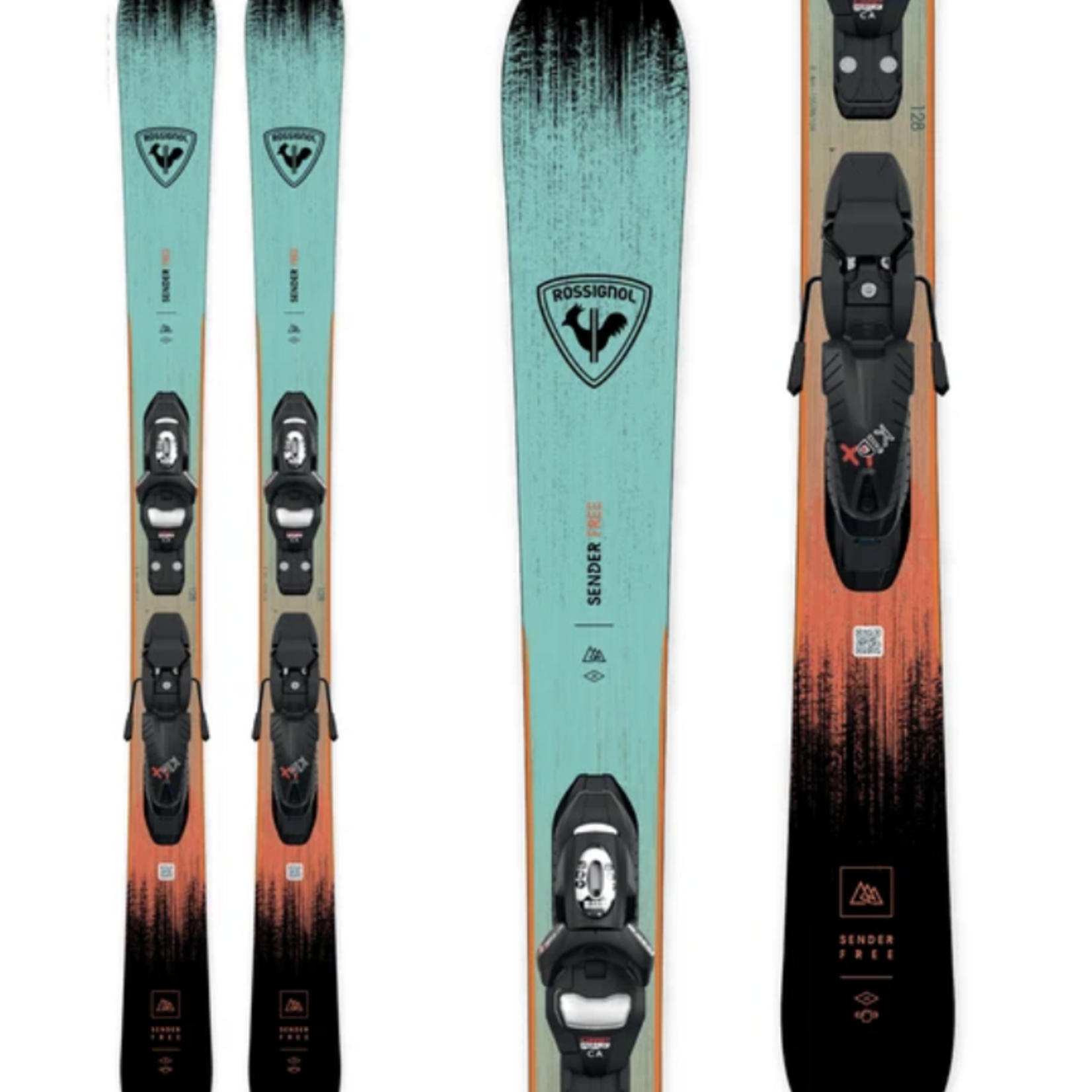Rossignol Rossignol Sender Kid Alpine Ski +Kid 4 (YTH) F26