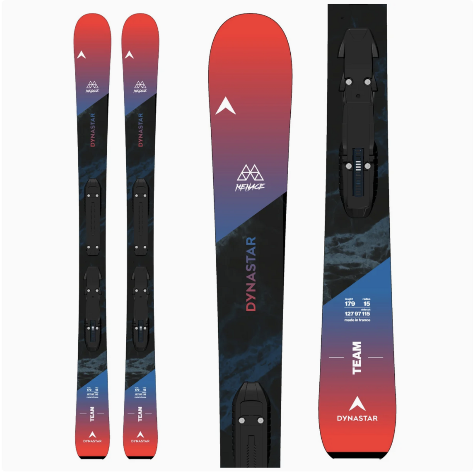 Dynastar Dynastar M-Menace Team Alpine Ski +XP7 (YTH) F26