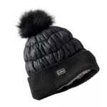 L.L Bean L.L. Bean Puffer Pom Hat (W) Dark Black 26/27