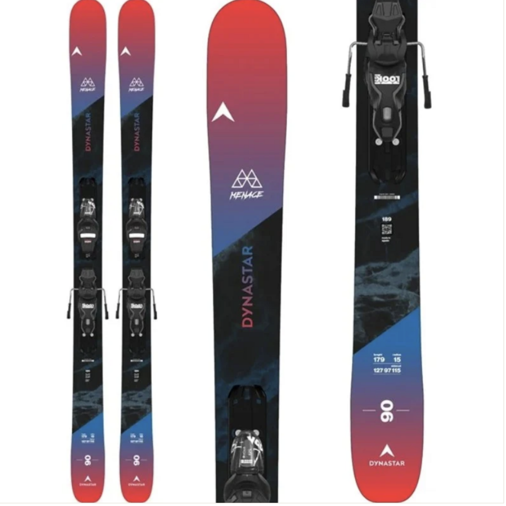 Dynastar Dynastar M-Menace 90 Alpine Ski +XP11 (M) F26