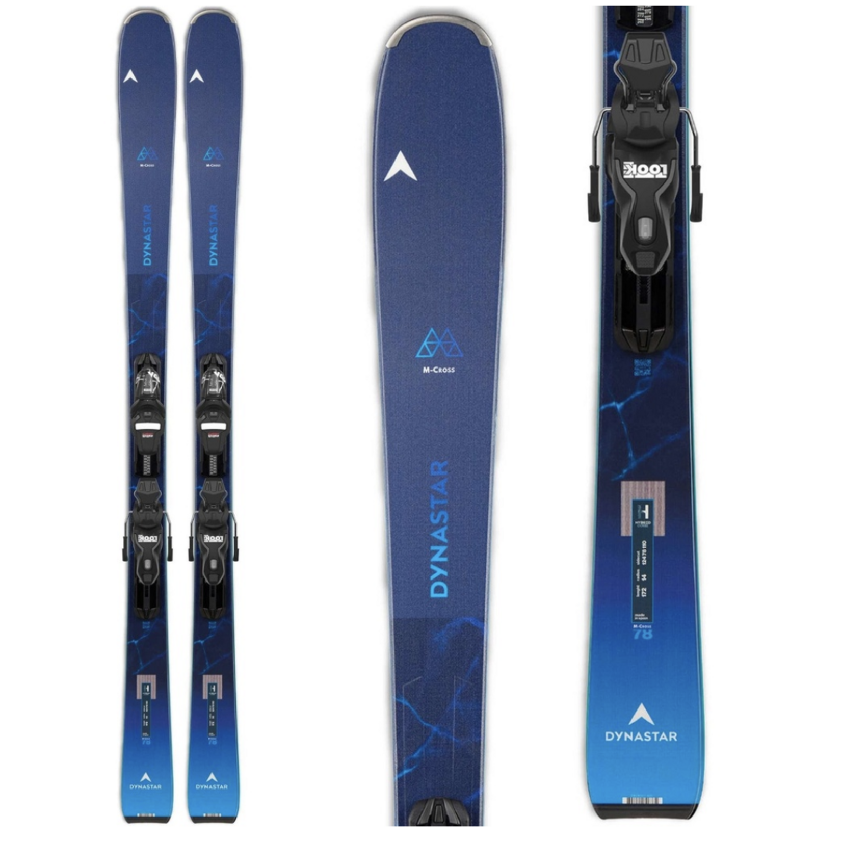 Dynastar Dynastar M-Cross 78 Alpine Ski +XP10 (M) F26