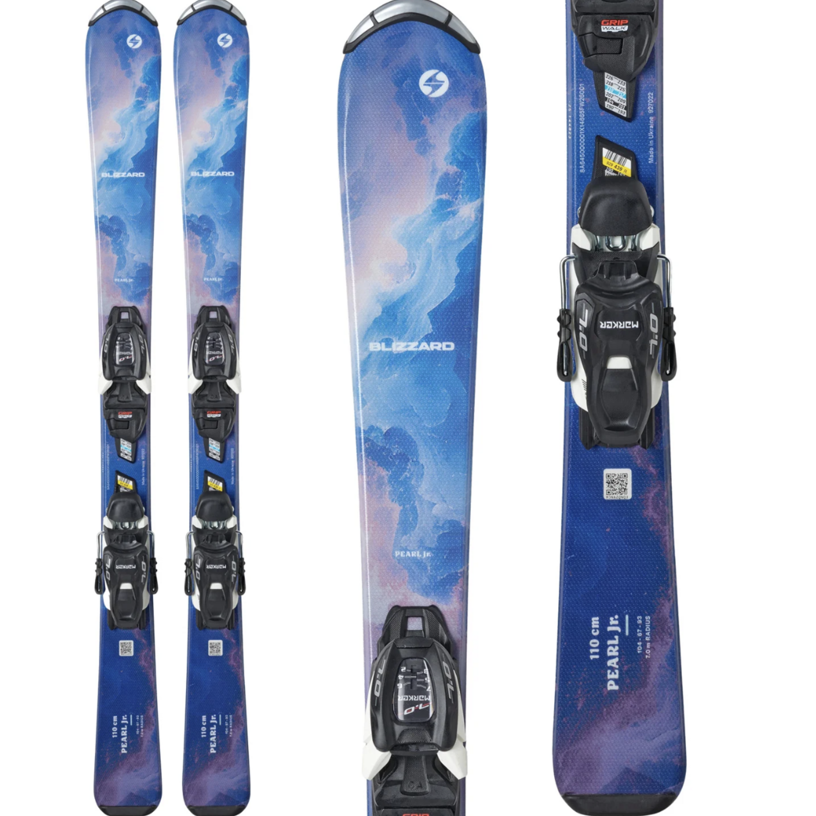 Blizzard Blizzard Pearl JR Alpine Ski w/FDT 7 (YTH) F26