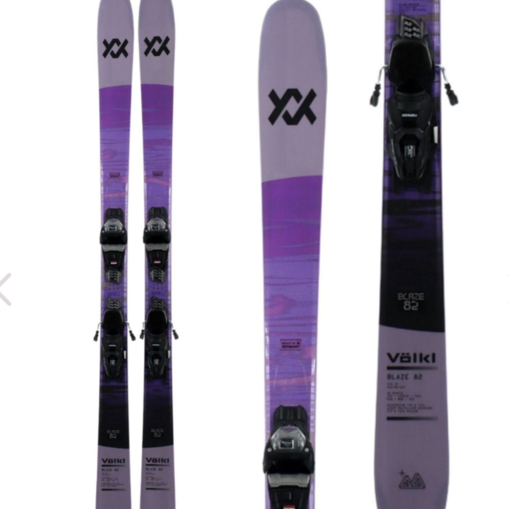 Volkl Volkl Blaze 82 Alpine Ski t VMot 11 (W) F26