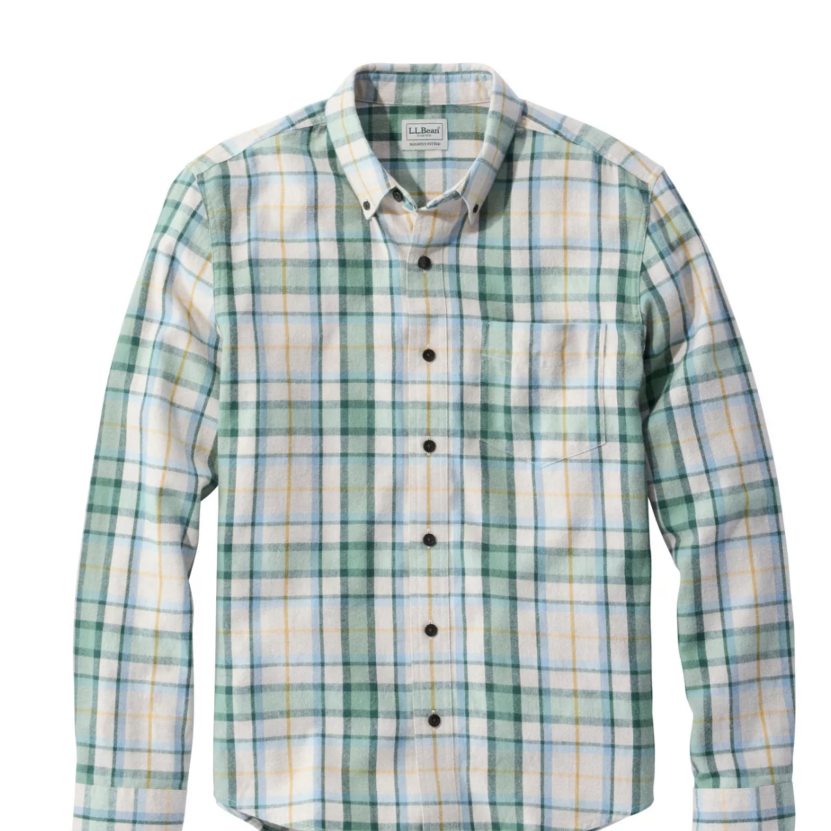 L.L Bean L.L. Bean LS Scotch Plaid Flannel (M)