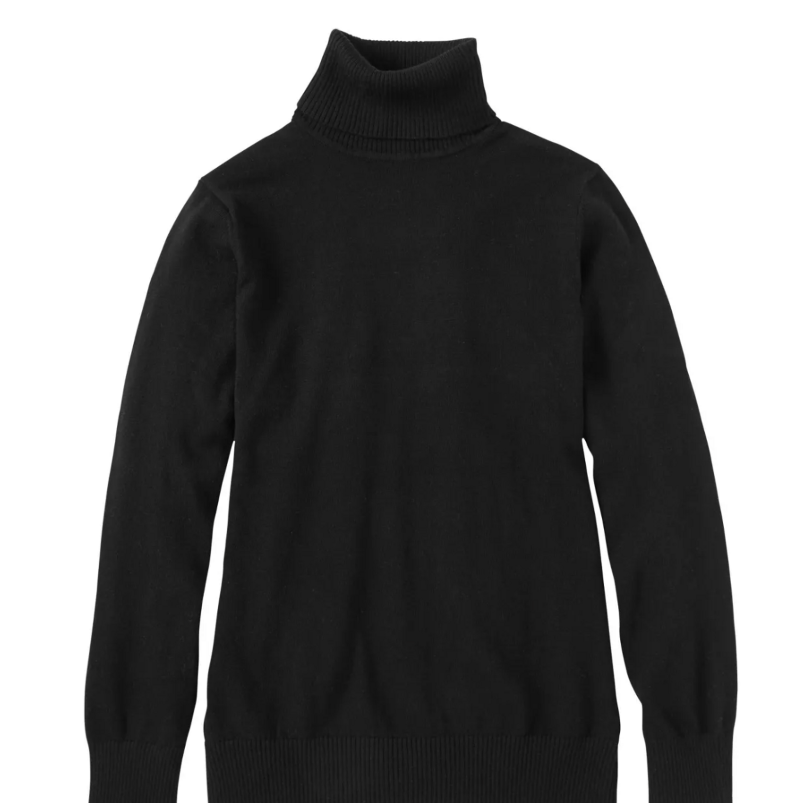 L.L Bean L.L. Bean Cotton/Cashmere Turtleneck (W)