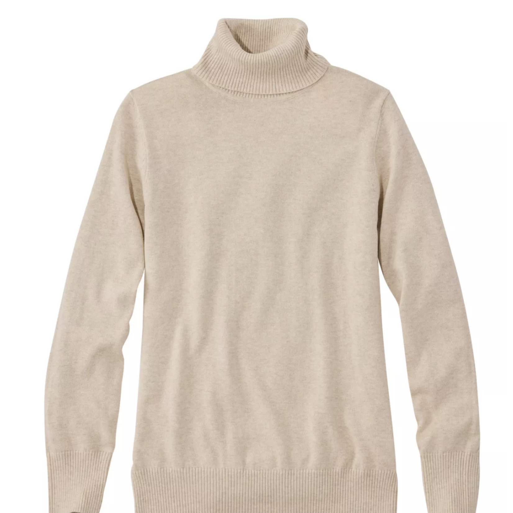 L.L Bean L.L. Bean Cotton/Cashmere Turtleneck (W)