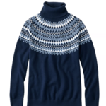 L.L Bean L.L. Bean Cotton/Cashmere Sweater Turtleneck (W)