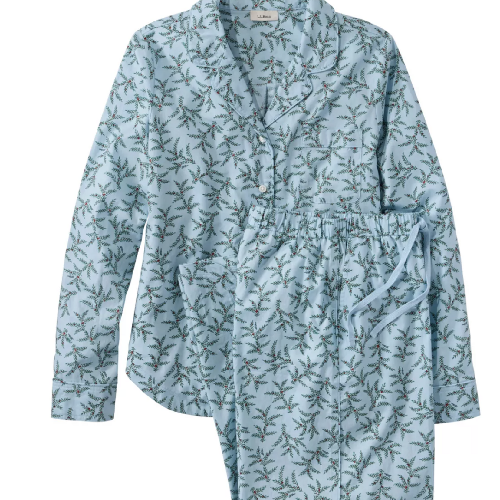 L.L Bean L.L. Bean Poplin Pajama Set (W)