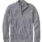 L.L Bean L.L. Bean Merino 1/4 Zip Sweater (M)