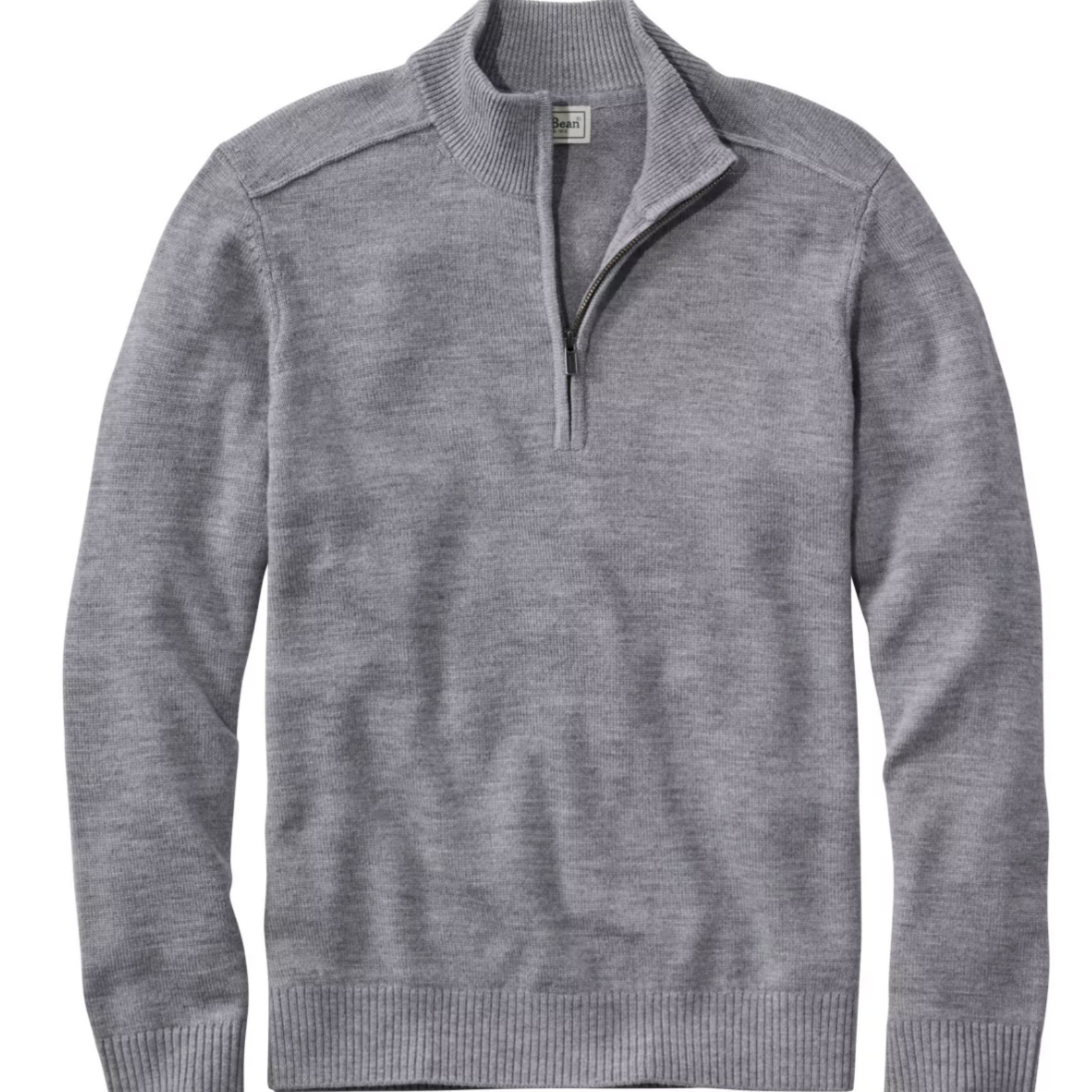 L.L Bean L.L. Bean Merino 1/4 Zip Sweater (M)
