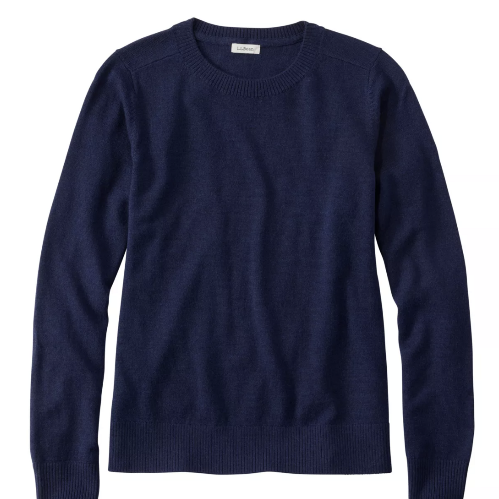 L.L Bean L.L. Bean Essential Merino Wool Crewneck Sweater (W)