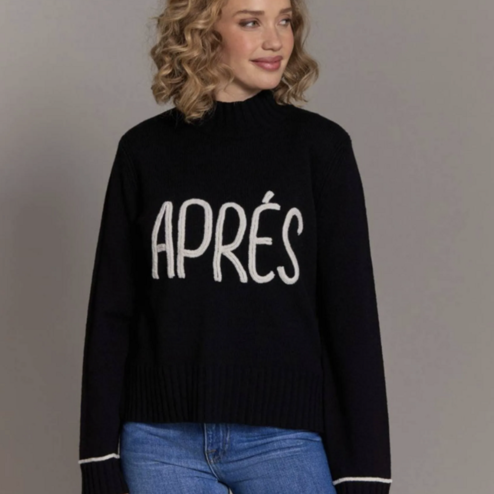 Alashan Alashan Merino Apres Mock Neck (W)
