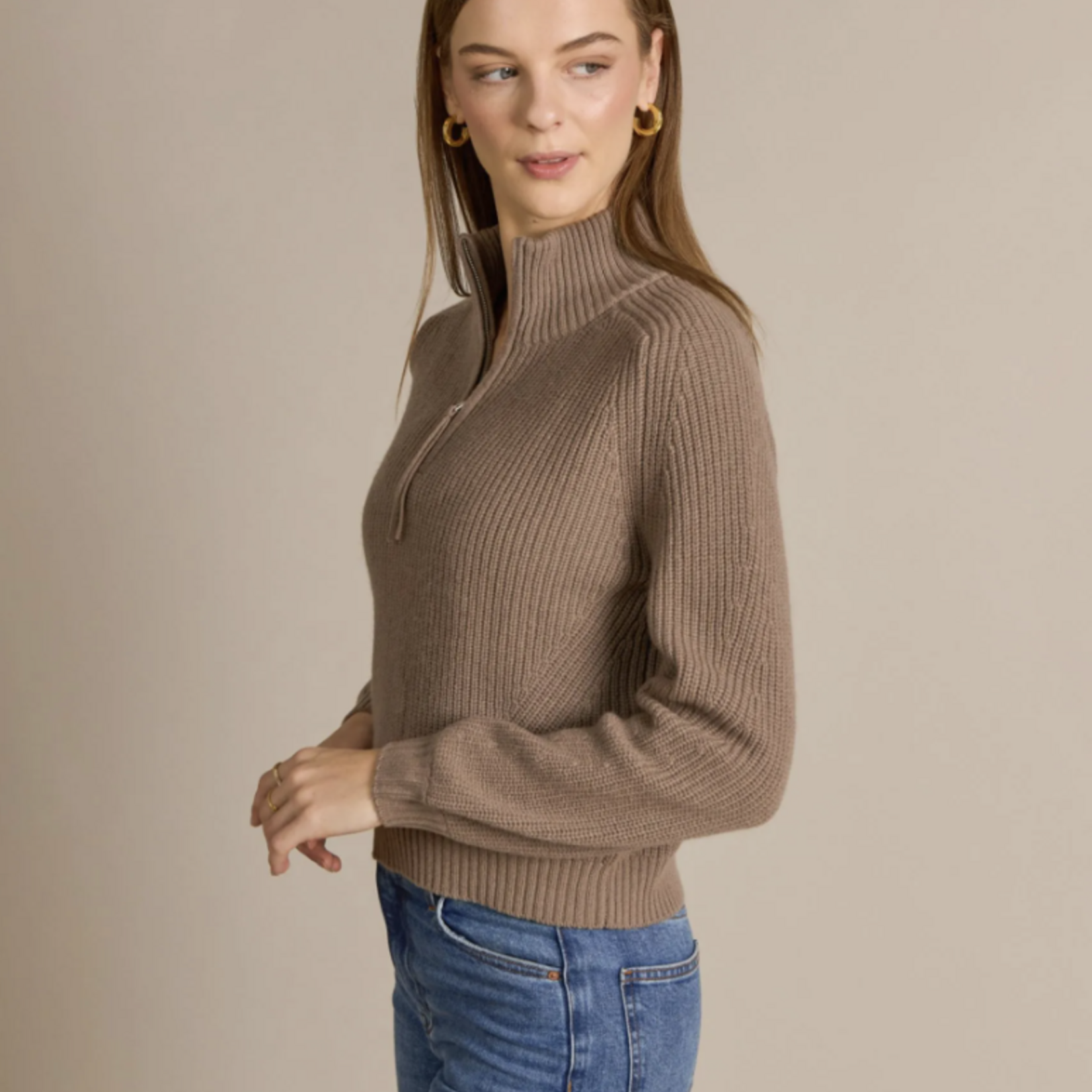 Alashan Alashan Merino Ida Shaker 1/4 Zip (W)