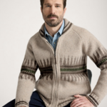 Pendleton Pendleton Sawtooth Buck Zip Sweater (M)