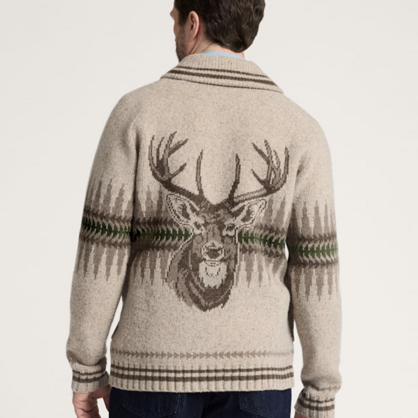 Pendleton Pendleton Sawtooth Buck Zip Sweater (M)