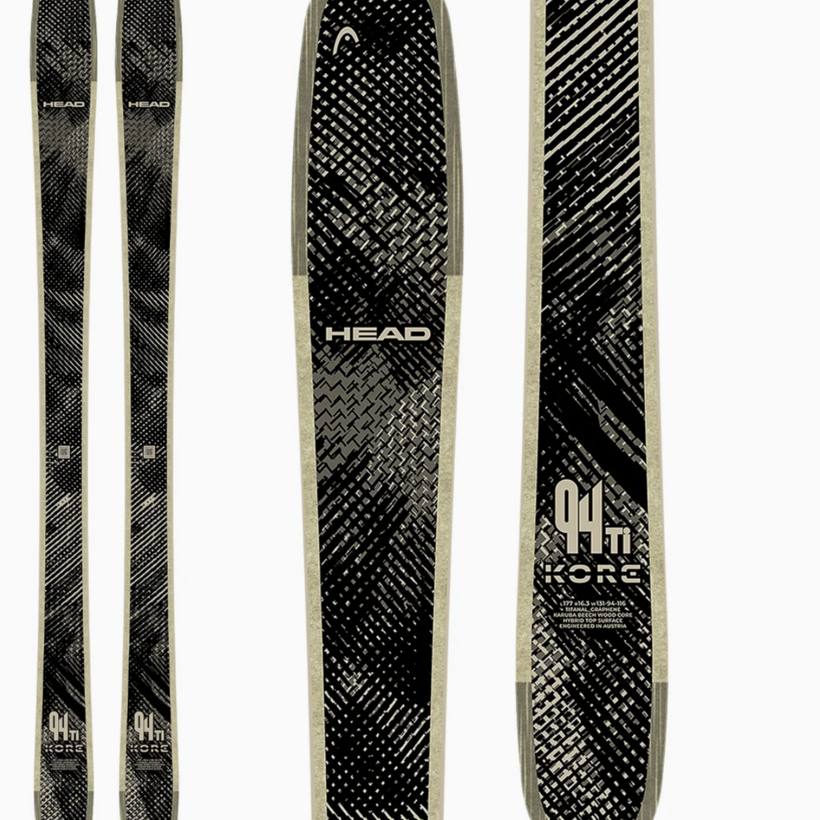 Head Head Kore 94 Ti Alpine Ski (M) F26