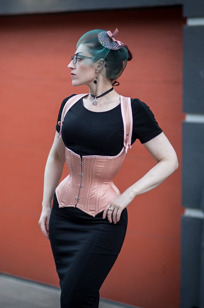 Pointed Victorian with Straps Corset