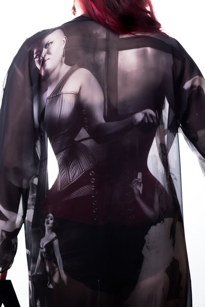 Dark Garden Dark Garden Photo Print Robe