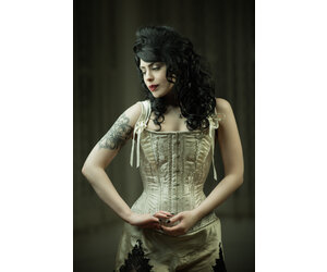 Signature Alexandra Overbust Corset [Made to Order] - Dark Garden