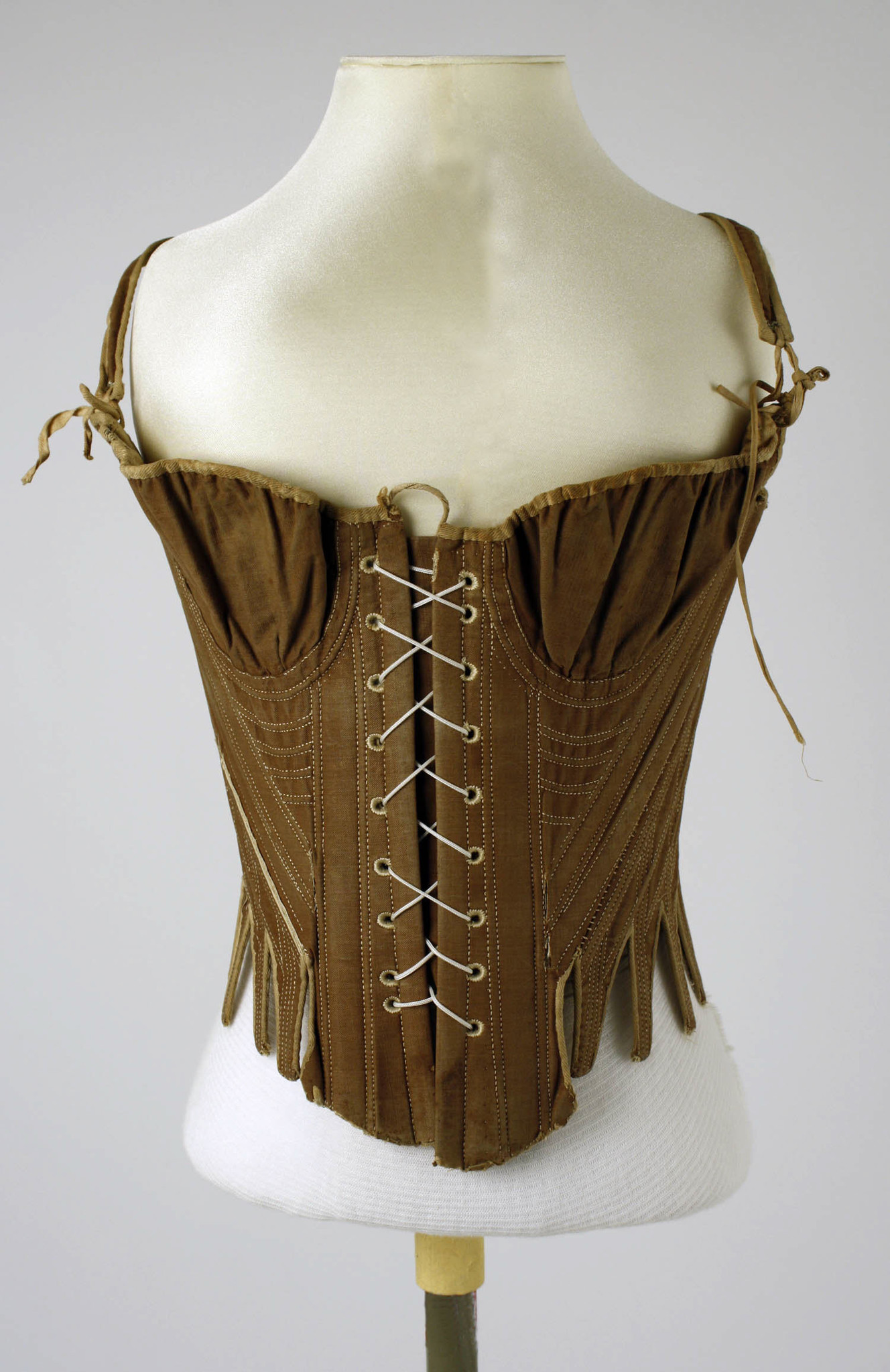 Leather Stays: 18th Century Working Class Corset Tutorial – The