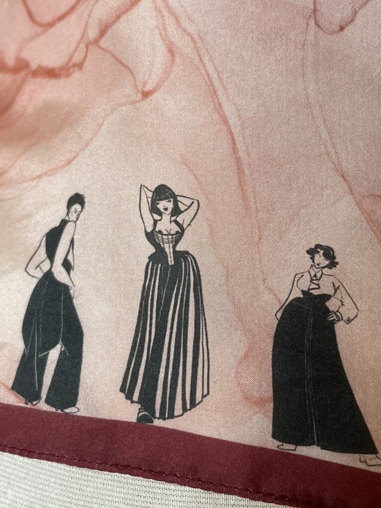 Dark Garden Dark Garden Silhouette Scarf
