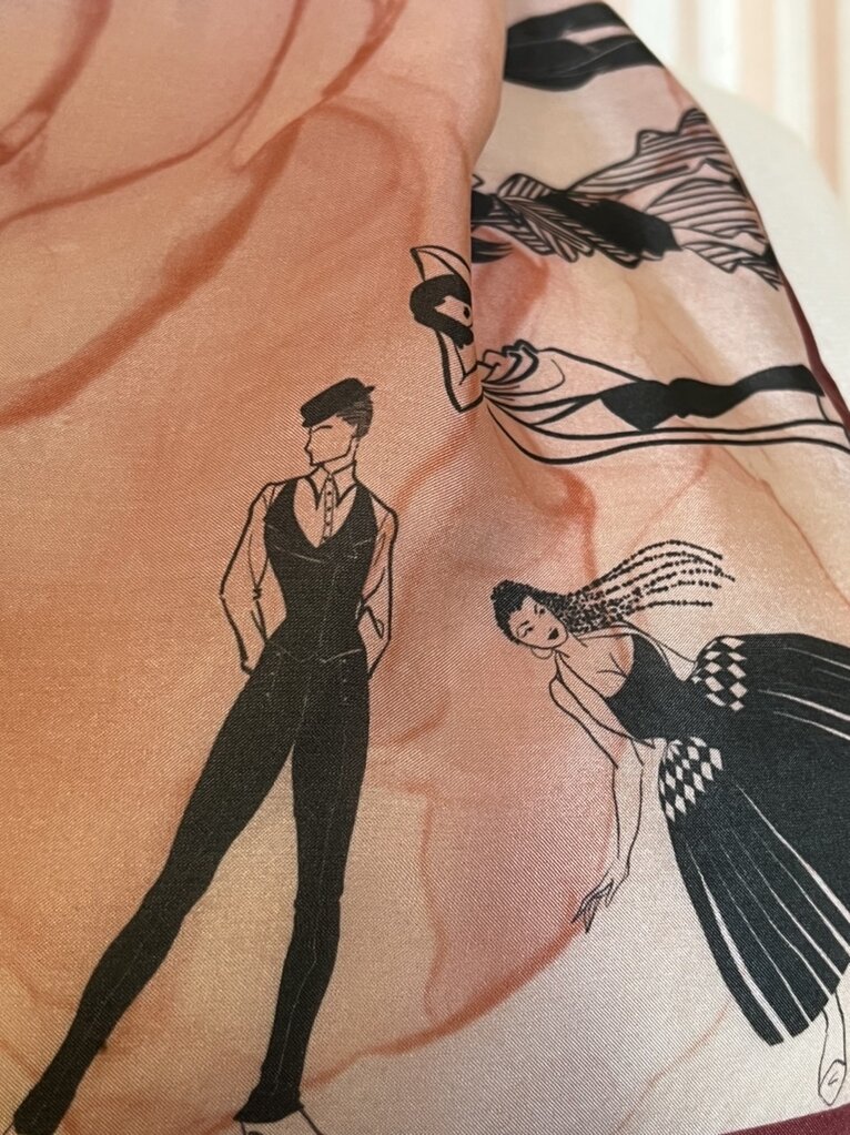 Dark Garden Dark Garden Silhouette Scarf