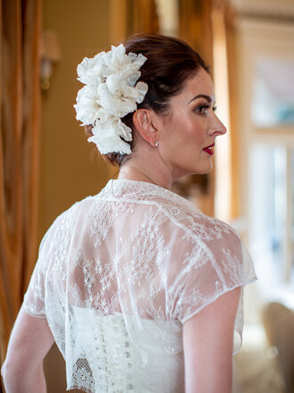 Dark Garden Signature Annabelle Lace Bolero [Made to Order]