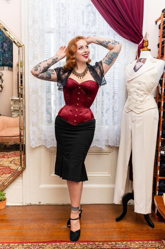 Dark Garden Signature Annabelle Lace Bolero